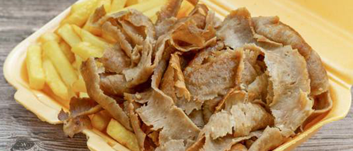 Chips & Donner Meat  Small 