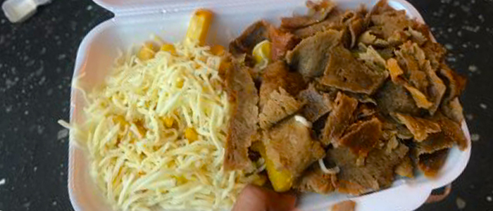 Chips, Cheese & Donner Meat  Small 