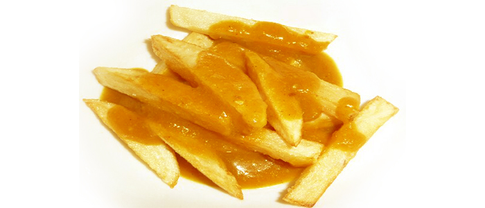 Chips & Curry Sauce  Small 