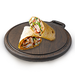 Spicy Chicken Hoagie On Chapati 