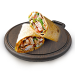 Spicy Chicken Hoagie On Naan 